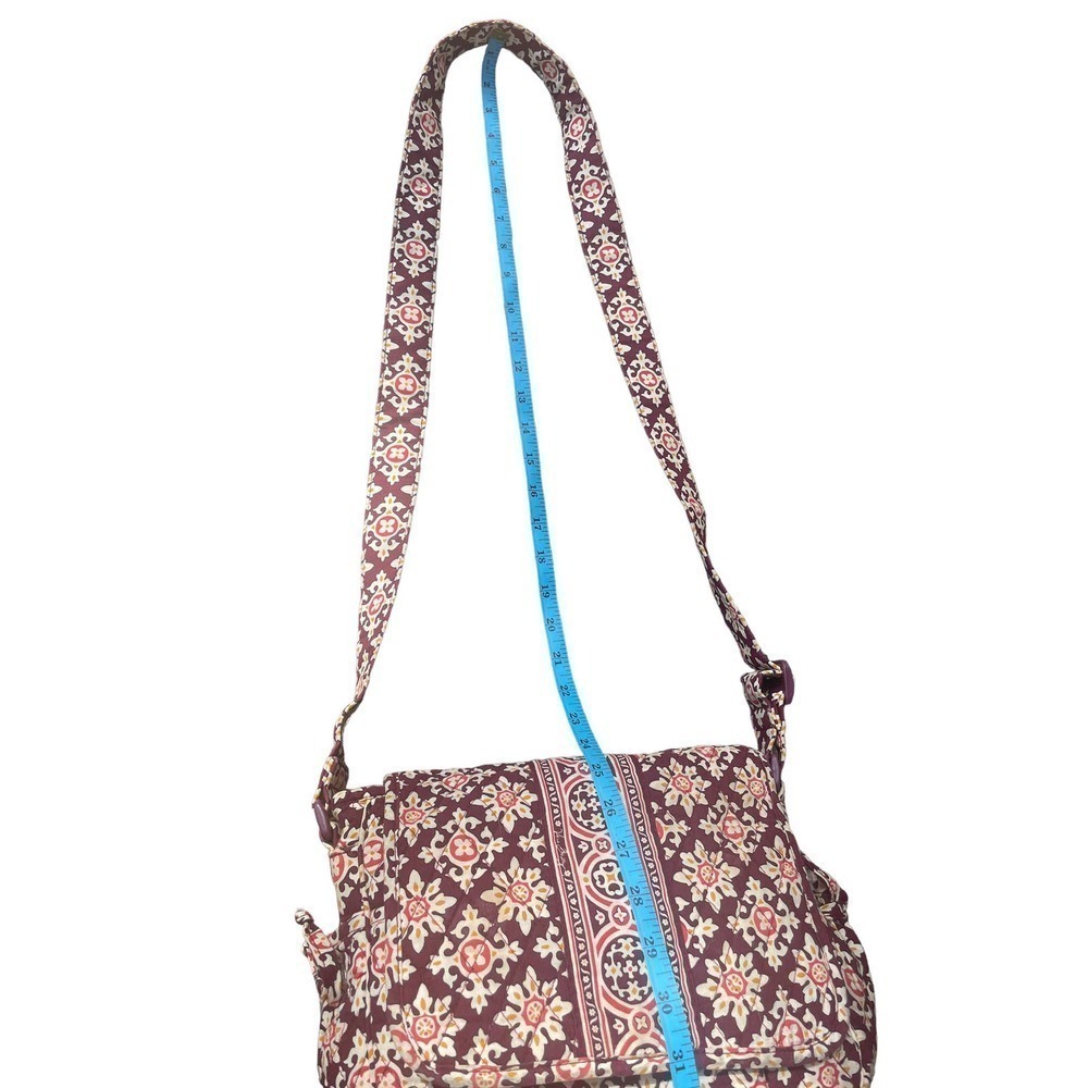 Vera Bradley Medallion Lindsay Crossbody Flap Messenger Shoulder Bag - Picture 6 of 16